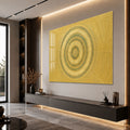 Golden Concentric Sunburst angled lifestyle view