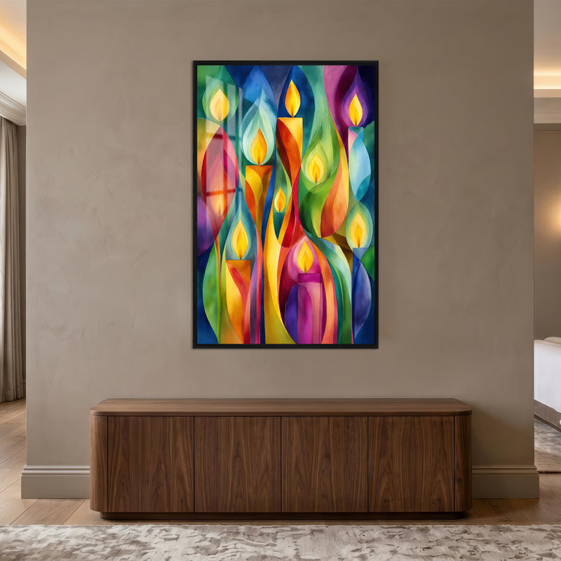 Radiant Candle Mosaic lifestyle view