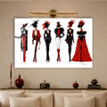 Crimson Couture Lineup lifestyle view