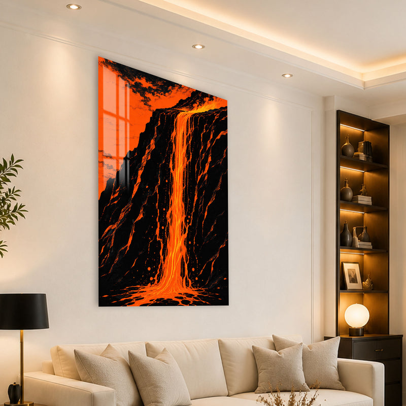 Molten Lava Falls lifestyle view
