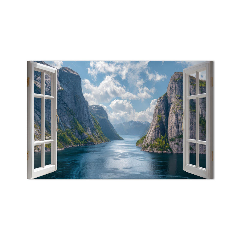 Open Window Fjord product shot on white background