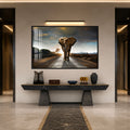 Elephant on the Open Road with black frame