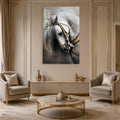 Jeweled White Horse lifestyle view