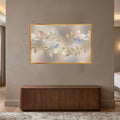 Gilded Floral Whispers with gold frame