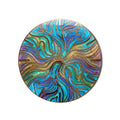 Stained Glass Radial Swirl product shot on white background
