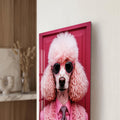 Pink Poodle Executive close-up angled detail
