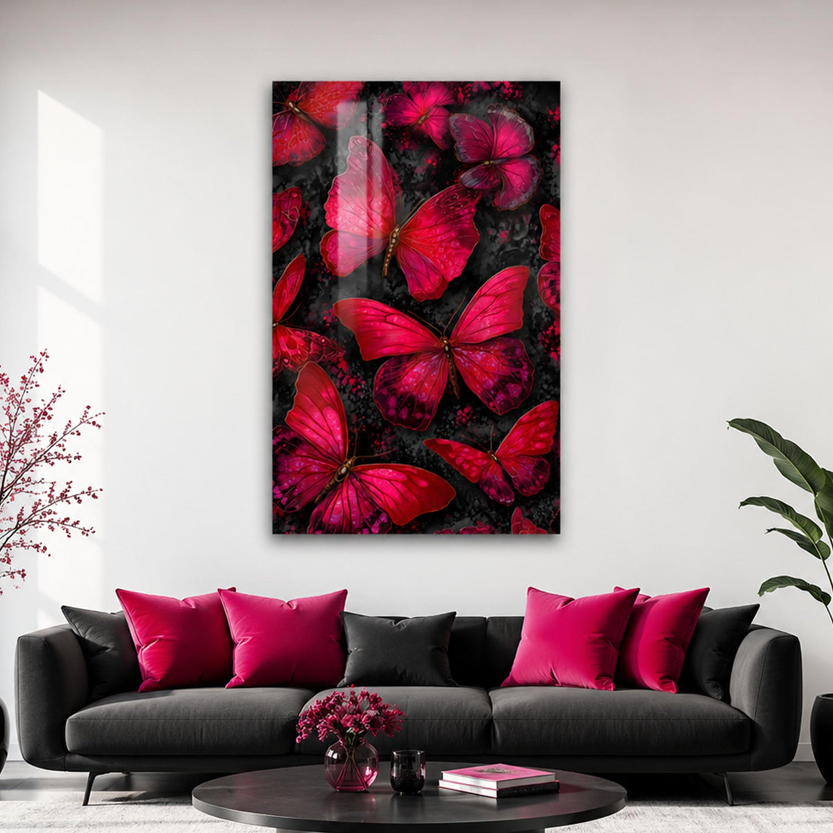 Crimson Butterfly Garden lifestyle view