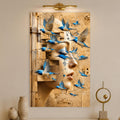 Blue Birds Of Imagination in a modern room