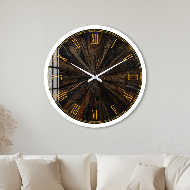 Rustic Roman Numerals with white frame