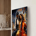 Elegant Bass Player lifestyle view