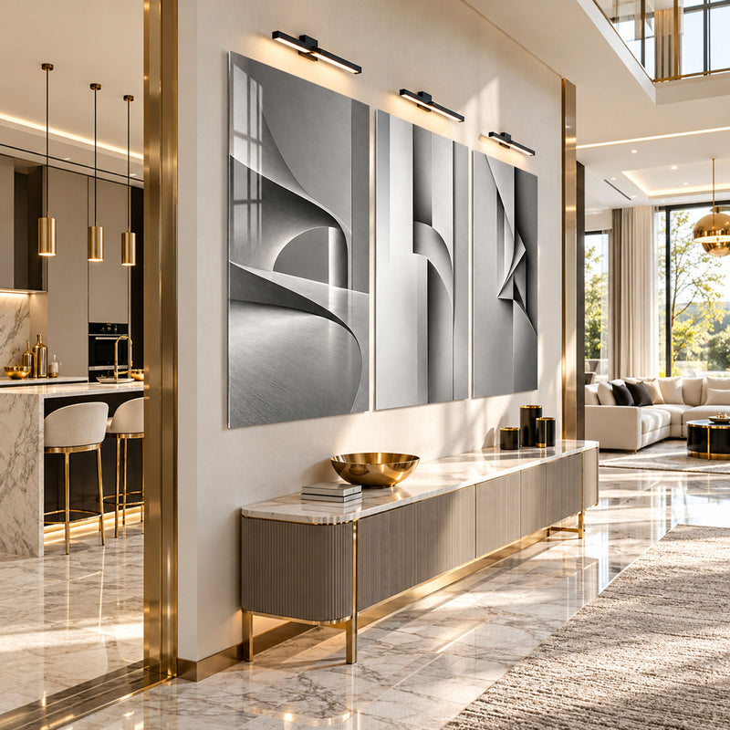 Sculptural Gray lifestyle view