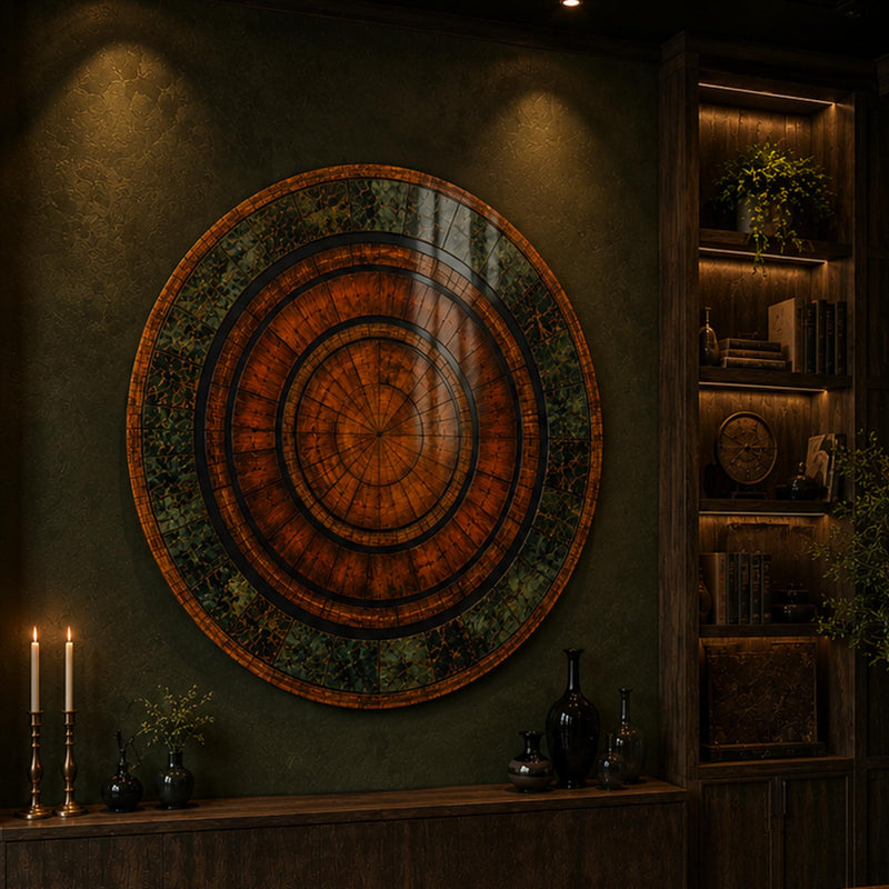 Emerald Timber Rings lifestyle view