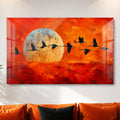 Moonlit Crane Migration lifestyle view