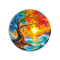 Rainbow Coastal Tree product shot on white background