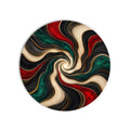 Gilded Emerald Vortex product shot on white background