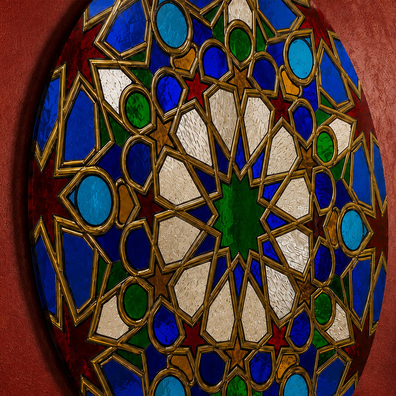 Moroccan Star Mosaic Medallion lifestyle view