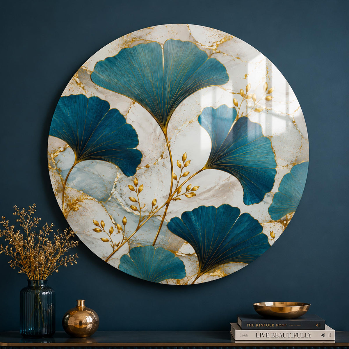 Golden Ginkgo Elegance lifestyle view