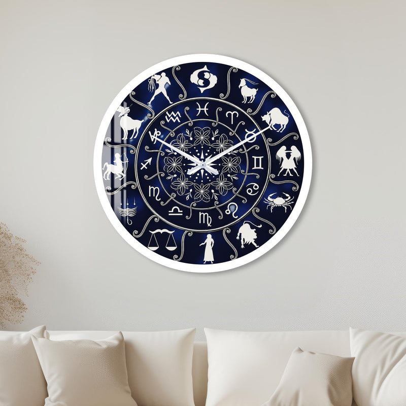 Celestial Zodiac with white frame
