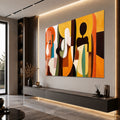 Sunlit Abstract Figures angled lifestyle view