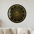 Golden Starburst with black frame