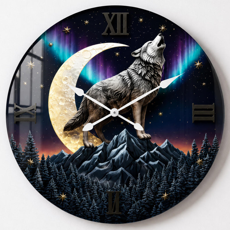 Moonlit Howling Wolf lifestyle view