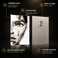 Half Seen — tempered glass, ultra HD print, ready to hang