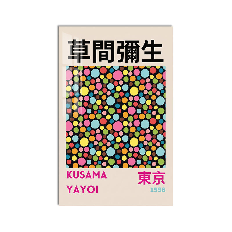 Kusama Polka Dot Poster product shot on white background