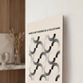 Yayoi Kusama Retro Poster lifestyle view