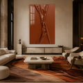 Artronauts Glass Print Burnished Fold Glass Wall Art