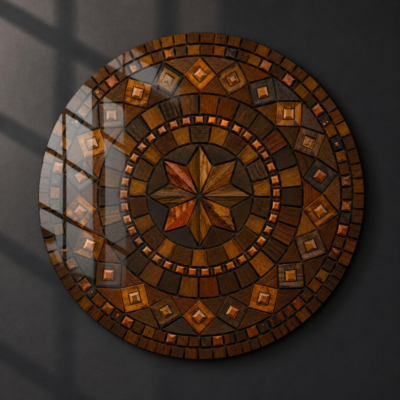 Amber Mosaic Star lifestyle view