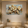 Artronauts Glass Print Jewelled Gold Magnolia Glass Wall Art