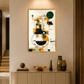 Emerald Orbit with gold frame