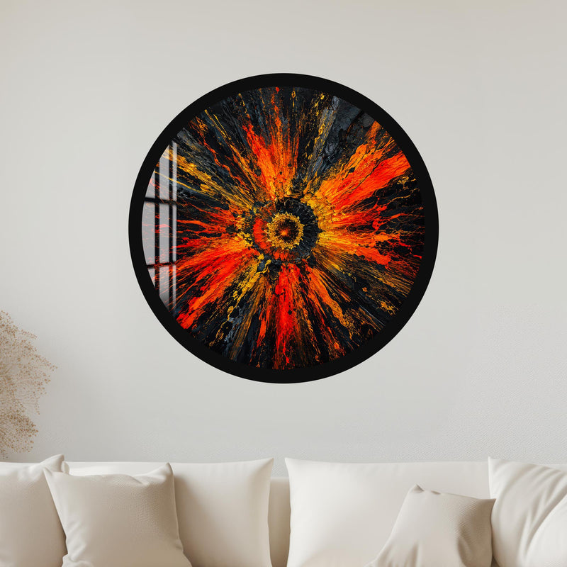 Molten Eruption with black frame
