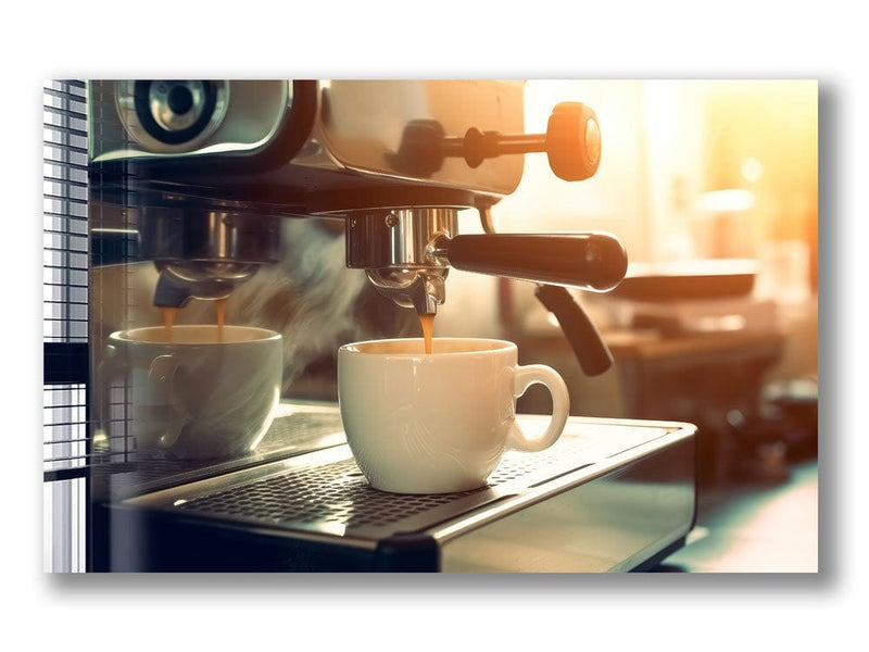Artronauts Glass Print Coffee