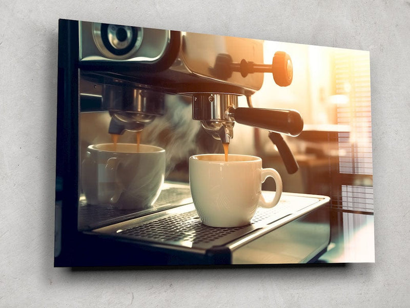 Artronauts Glass Print Coffee