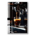 Artronauts Glass Print Espresso