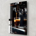 Artronauts Glass Print Espresso