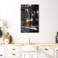 Artronauts Glass Print Espresso