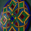 Leaded Glass Star Cross lifestyle view