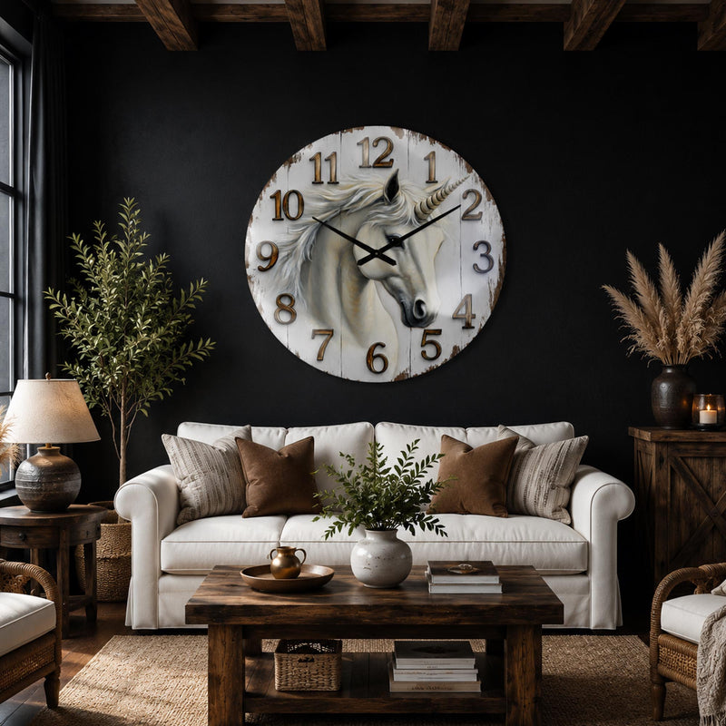Rustic White Unicorn lifestyle view