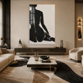 Artronauts Glass Print Quiet Silhouette Glass Wall Art