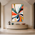 Artronauts Glass Print 12x18 cm | 4.7"x7.1" / Gold Radiant Colour Burst Glass Wall Art