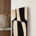 Artronauts Glass Print Interlocking Forms Glass Wall Art