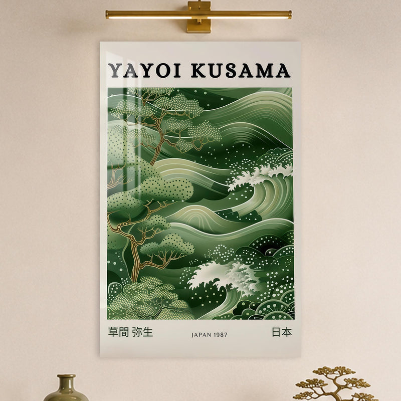 Emerald Japanese Waves lifestyle view