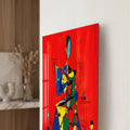 Crimson Abstract Muse lifestyle view