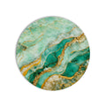 Emerald Gold Marble product shot on white background