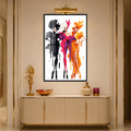 Chromatic Fashion Trio with black frame