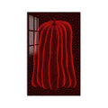 Crimson Dotted Pumpkin product shot on white background