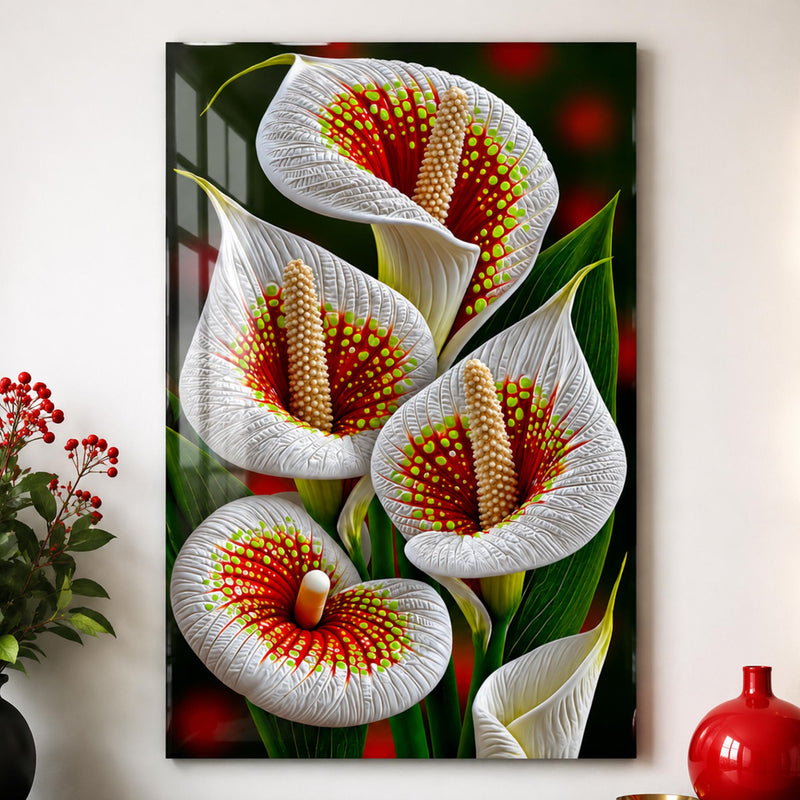 Crimson Calla Lilies lifestyle view