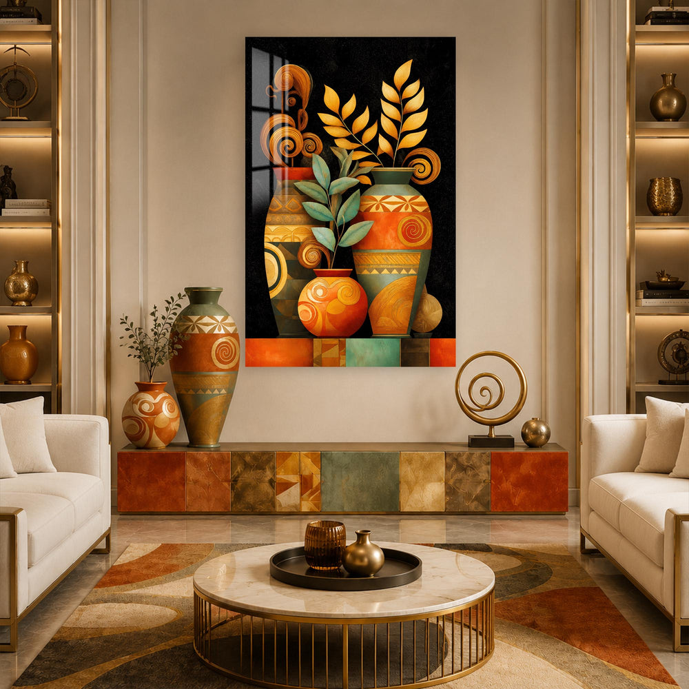 Golden Botanical Vessels lifestyle view
